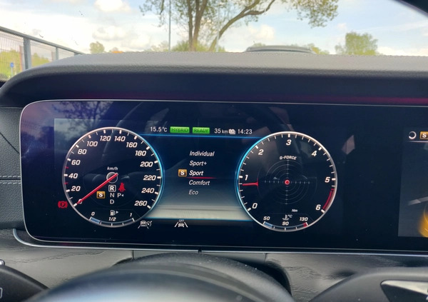 Mercedes-Benz Klasa E cena 123500 przebieg: 142000, rok produkcji 2020 z Ostrołęka małe 742